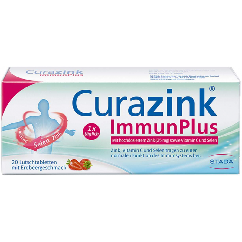 Curazink Immun Plus 20 Lutschtabletten
