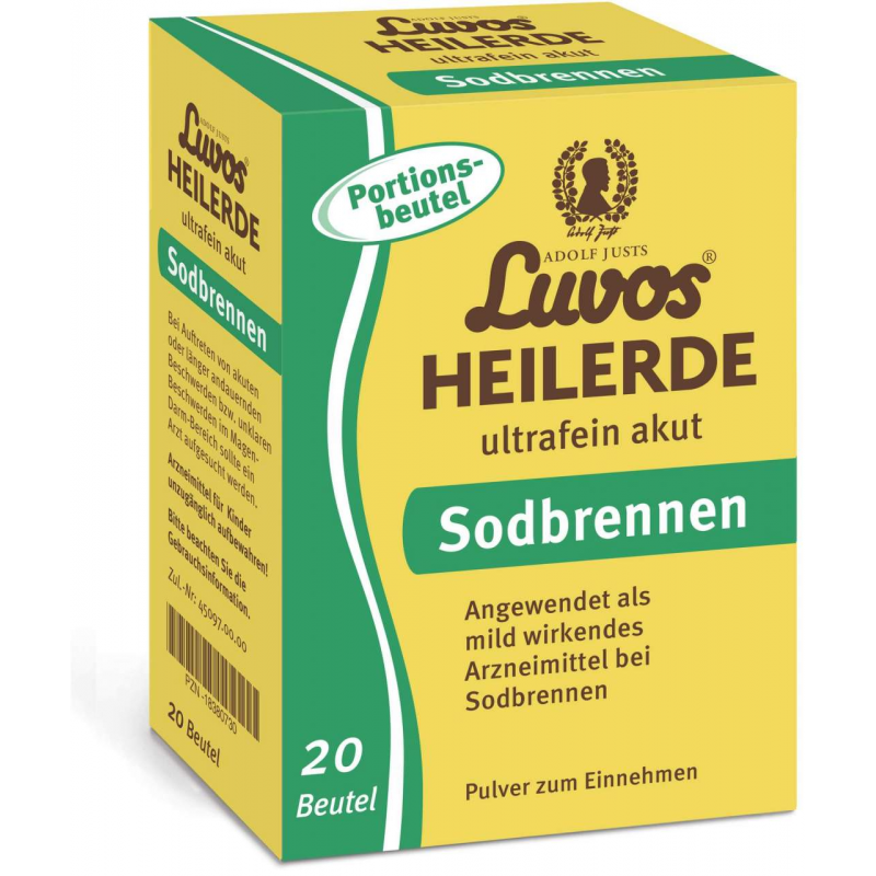 Luvos Heilerde ultrafein akut Sodbrennen 20 x 6,5 g Pulver