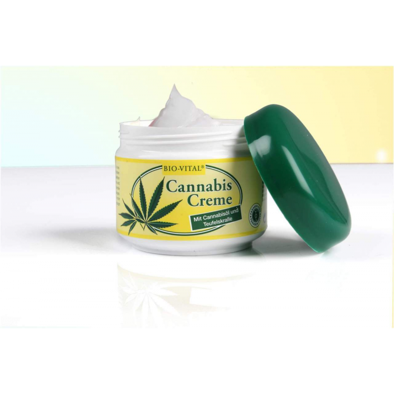 Bio-Vital Cannabis Creme mit Cannabisöl und Teufelskralle 125 ml