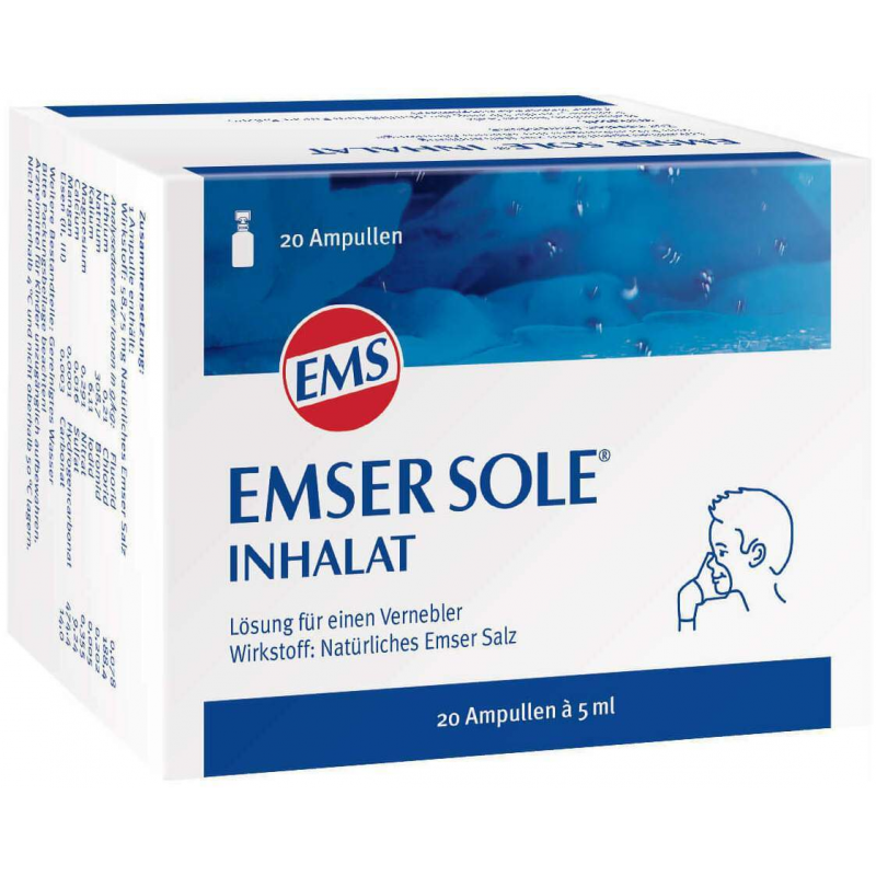 Emser Sole 20 Inhalationsampullen