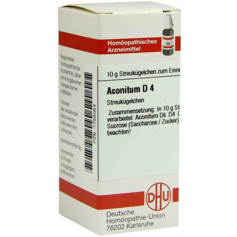 Dhu Aconitum D4 Globuli