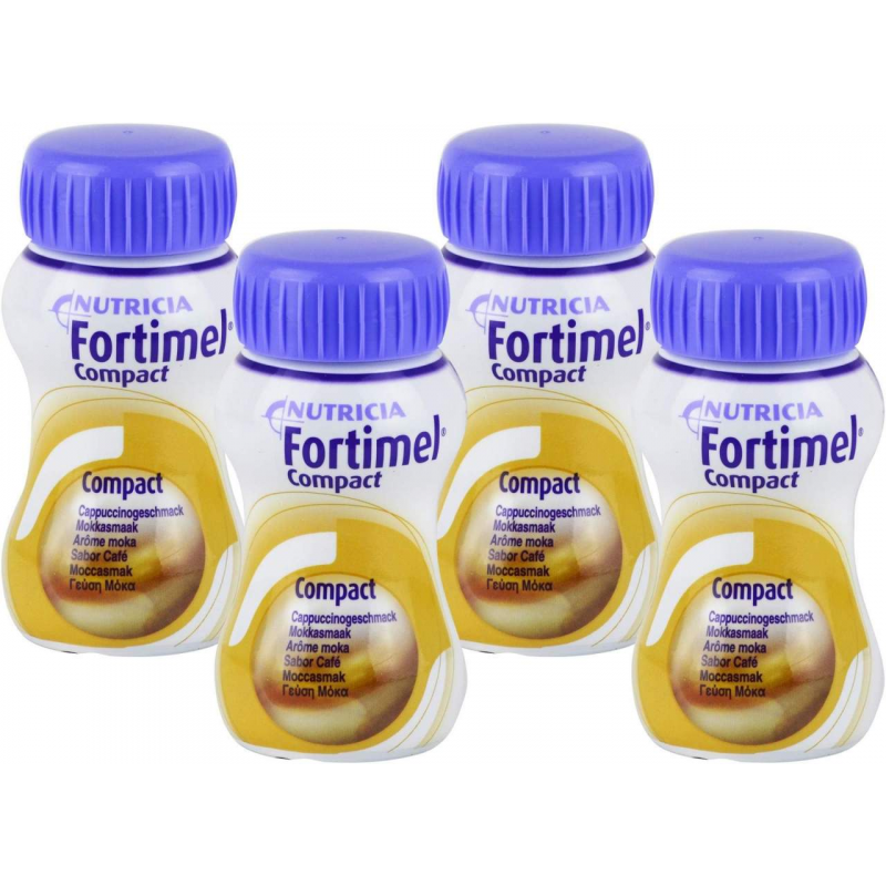 Fortimel Compact 2.4 Cappuccinogeschmack 4 X 125 ml