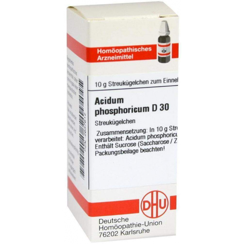 Dhu Acidum Phosphoricum D30 10 G Globuli