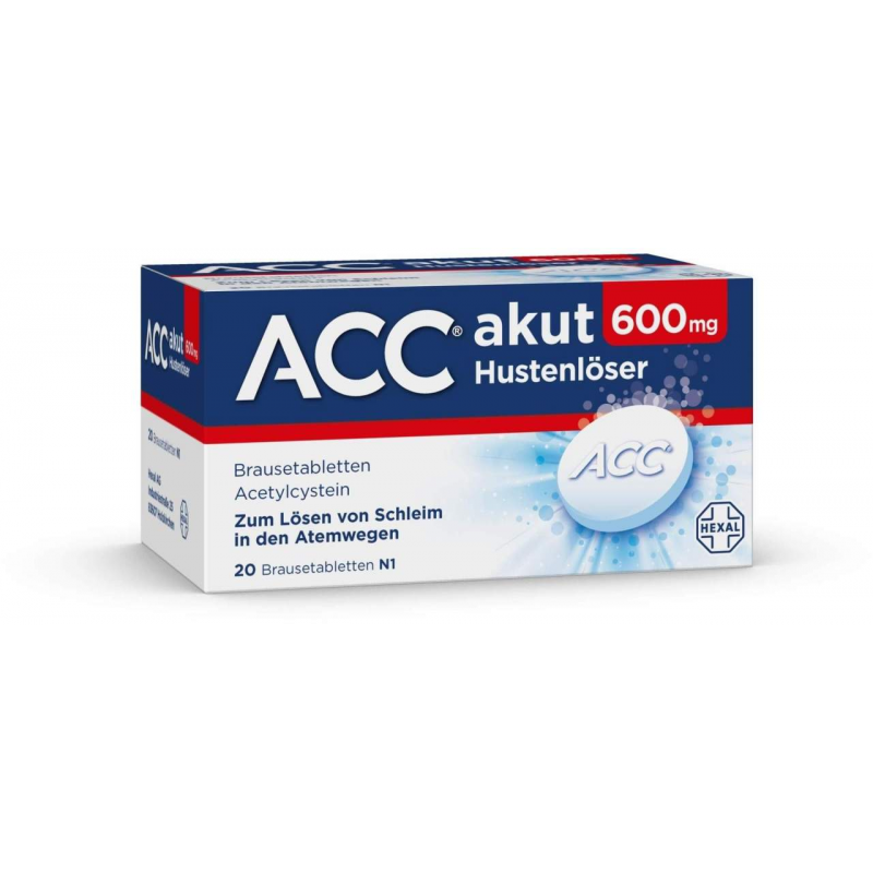ACC akut 600 mg Hustenlöser 20 Brausetabletten