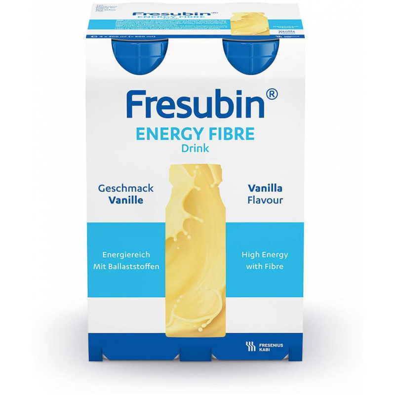 Fresubin Energy Fibre Drink Vanille 4 X 200 ml