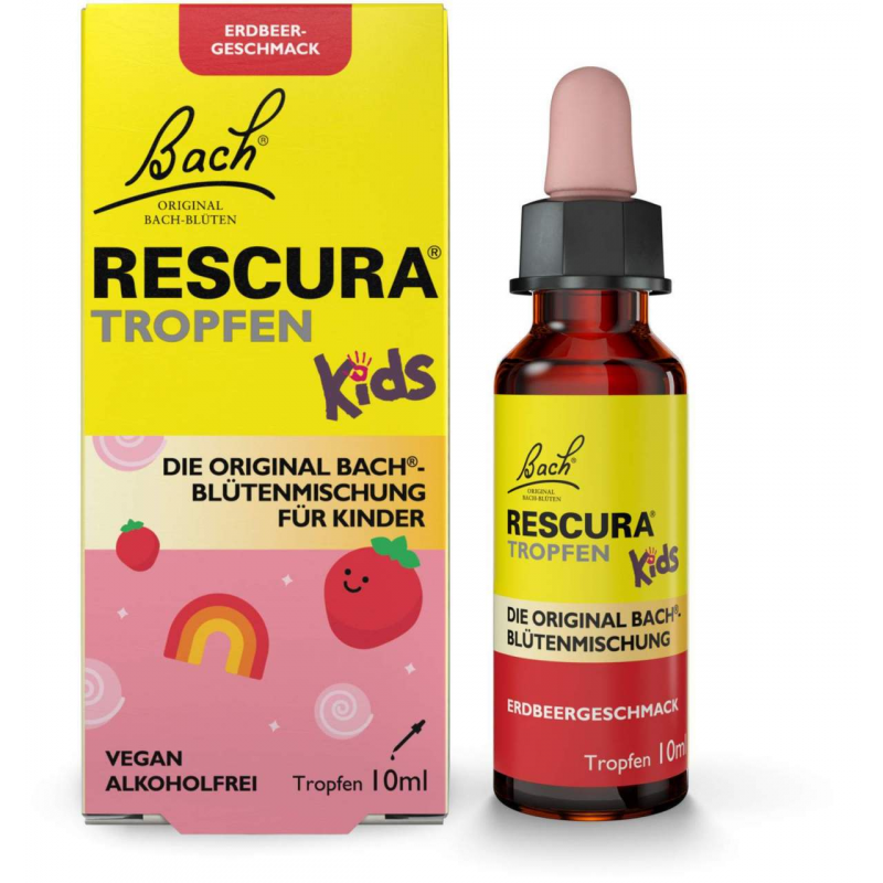 Bach Original Rescura Kids Erdbeer 10 ml Tropfen