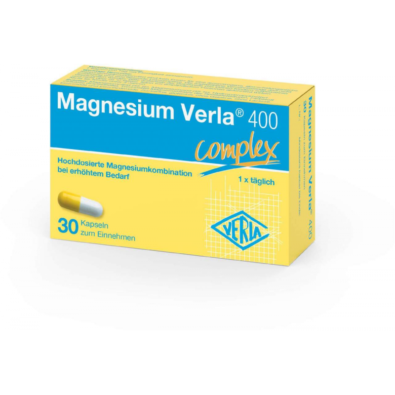 Magnesium Verla 400 30 Kapseln
