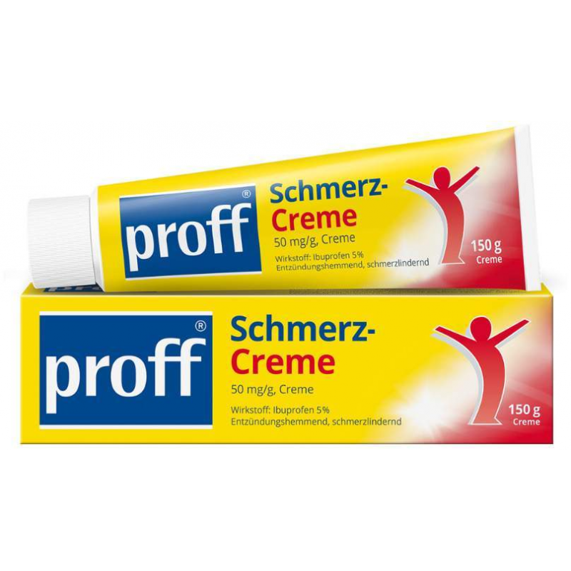 Proff Schmerzcreme 5% 150 g