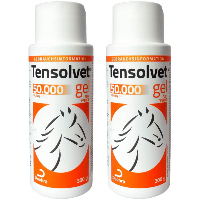 Tensolvet 50.000 I.E. pro 100 g Gel für Pferde 2 x 300 g