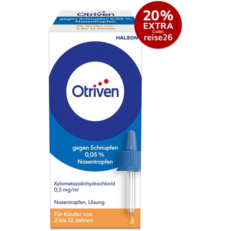 Otriven 0,05 % Nasentropfen für Kinder 10 ml