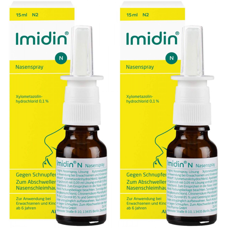 Imidin N Nasenspray 2 x 15 ml