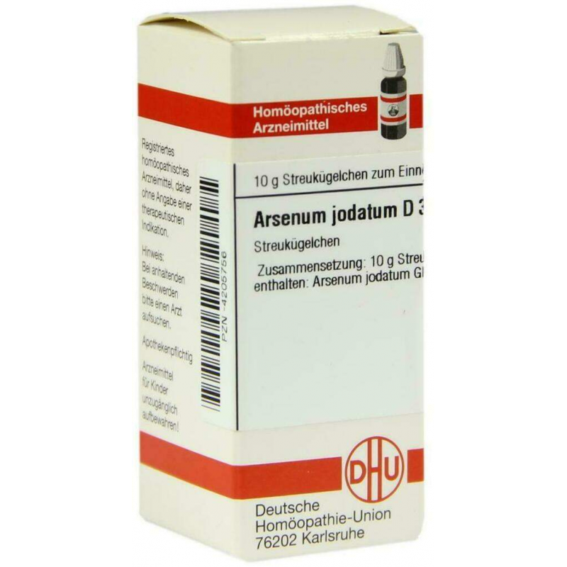 Dhu Arsenum Jodatum D30 Globuli