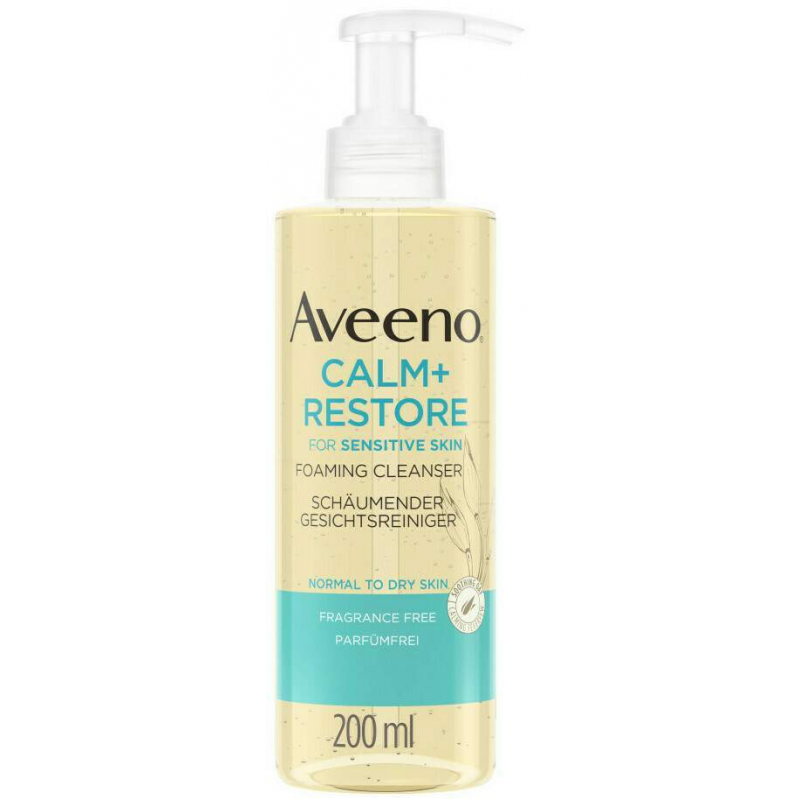 Aveeno Calm+ Restore Schäumender Gesichtsreiniger 200 ml