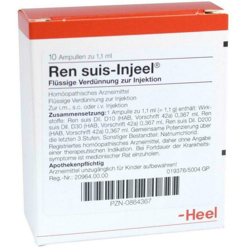 Ren Suis Injeele 10 Ampullen